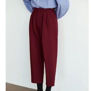 ItoshIroshI cropped dress pants